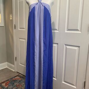 NWT Nine West Two-Tone Blue and Lavender Dress